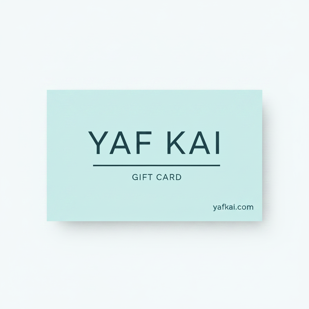 YAF KAI Gift Card